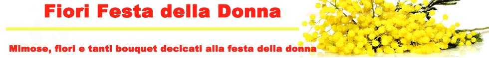 fiori festa della donna